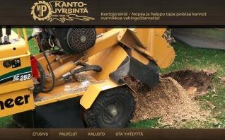 Kantojen jyrsintää Etelä-Suomessa