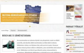 Työkaluarvostelut