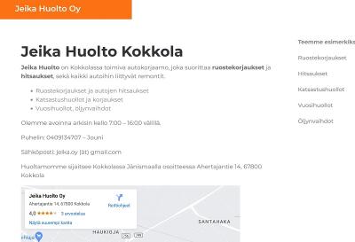 Jeika Huolto Kokkola